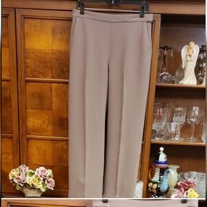 MM Lafleur Tan Straight-Leg Trousers